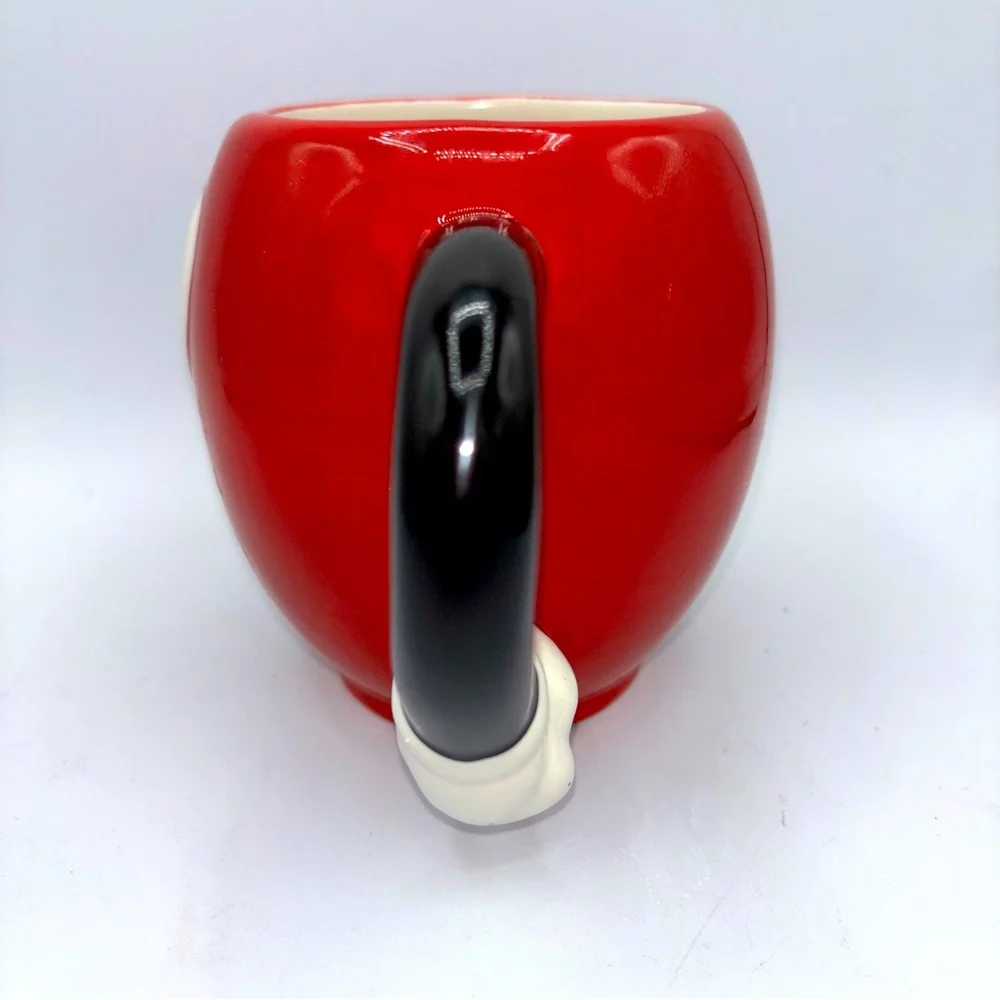 Disney Zak! Mickey Mouse Red Pants Arm 15 Ounce Sculpted Ceramic Coffee Cup Mug